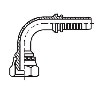 BSP hydraulik Fittings