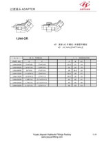 Han-JIC ELLER NPT-albue adapter