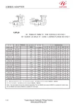 SAE-kode 61 Flange-albue Jic-adapter